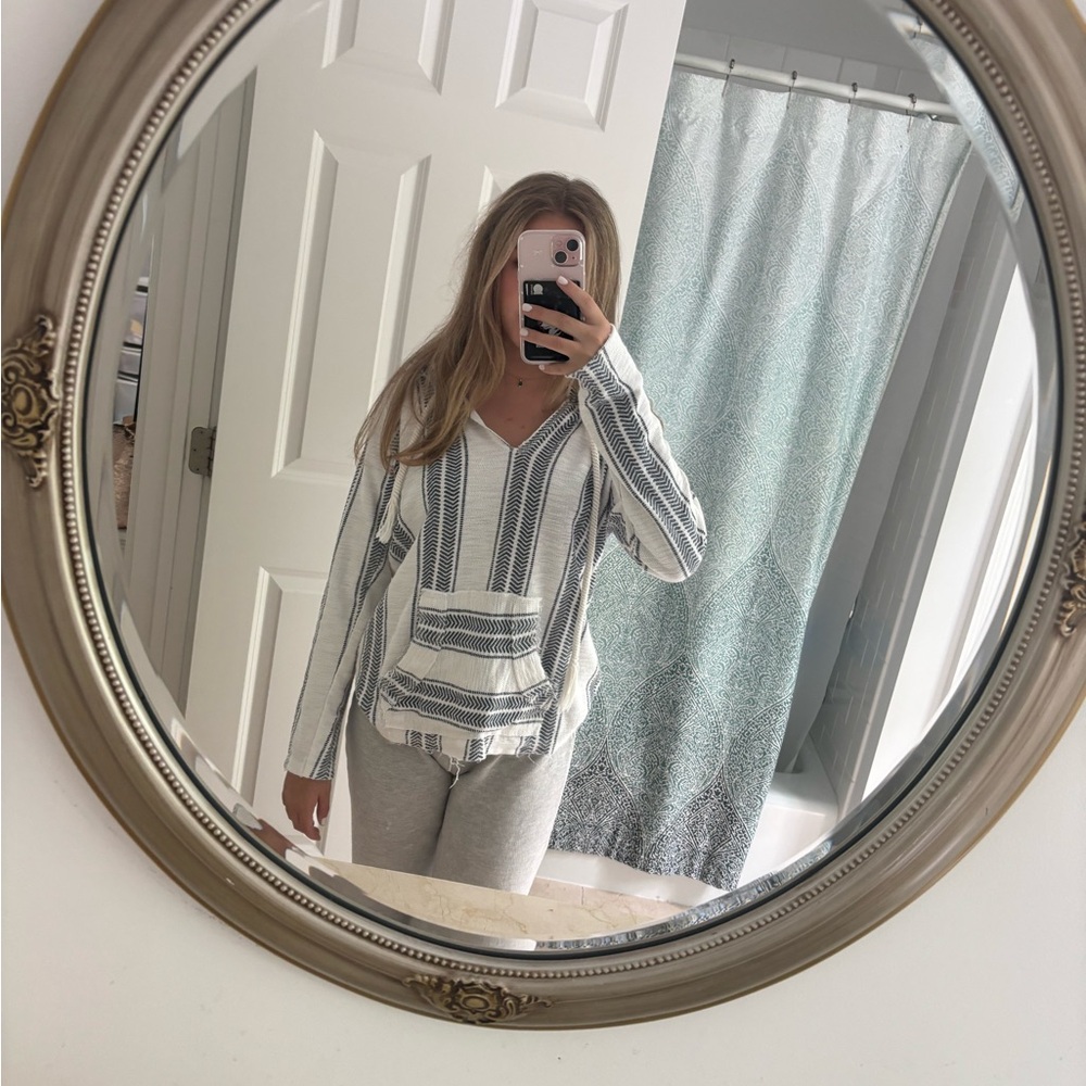 Striped hoodie